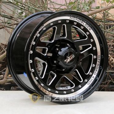 适用猎豹北汽勇士BJ40纳瓦拉途达五十铃汽车负值轮毂改装铝圈16寸