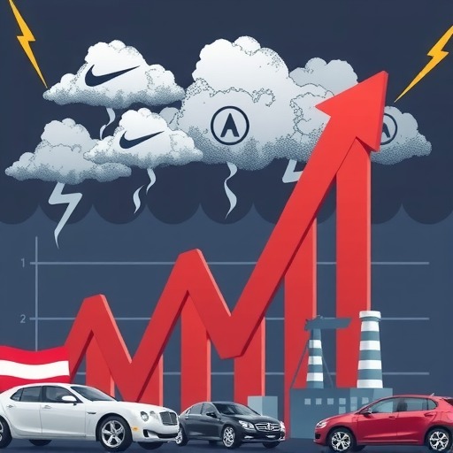 欧美车企股价下挫 因特朗普威胁对多国加征关税