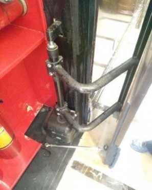 销售公交客车旅游车消防工程装修用外翻转平移电动外摆机构总成