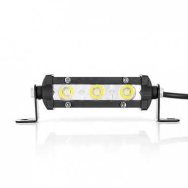 汽车LED工作灯 超薄单排长条灯3LED 9W 越野车顶灯 改装雾灯
