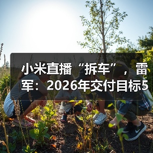 小米直播“拆车”，雷军：2026年交付目标55万辆（图4）