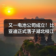 又一电池公司成立!比亚迪正式落子湖北枝江!(图3) 又一电池公司成立!比亚迪正式落子湖北枝江!(图3)