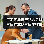 厂家优质供应铝合金储气筒挂车储气筒半挂车配件储气筒可定制（图4）