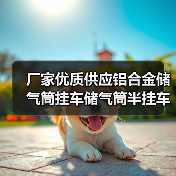 厂家优质供应铝合金储气筒挂车储气筒半挂车配件储气筒可定制
