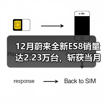 12月蔚来全新ES8销量达2.23万台，斩获当月大型SUV销量冠军（图2）