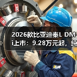 2026款比亚迪秦L DM-i上市：9.28万元起，纯电续航达210公里（图2）