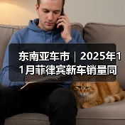 东南亚车市｜2025年11月菲律宾新车销量同比下降9%（图4）