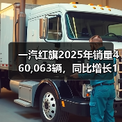 一汽红旗2025年销量460,063辆，同比增长11.7%（图3）