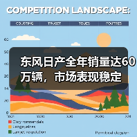 东风日产全年销量达60万辆，市场表现稳定（图3）