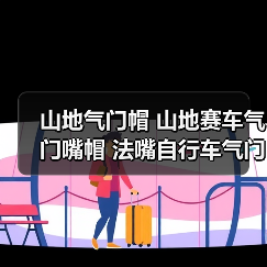 山地气门帽 山地赛车气门嘴帽 法嘴自行车气门嘴帽 轮胎帽（图4）