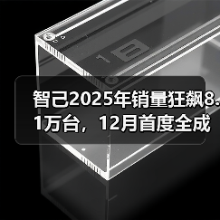 智己2025年销量狂飙8.1万台，12月首度全成本盈利（图3）