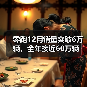 零跑12月销量突破6万辆,全年接近60万辆(图1) 零跑12月销量突破6万辆,全年接近60万辆(图1)