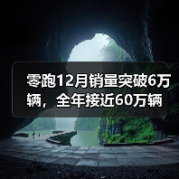 零跑12月销量突破6万辆,全年接近60万辆(图4) 零跑12月销量突破6万辆,全年接近60万辆(图4)