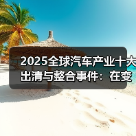 2025全球汽车产业十大出清与整合事件：在变革浪潮中重塑格局（图1）