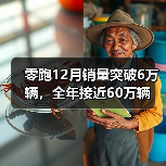 零跑12月销量突破6万辆,全年接近60万辆(图3) 零跑12月销量突破6万辆,全年接近60万辆(图3)