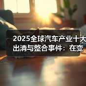 2025全球汽车产业十大出清与整合事件：在变革浪潮中重塑格局（图4）