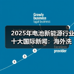 2025年电池新能源行业十大国际新闻：海外洗牌加剧 中国力量崛起（图1）