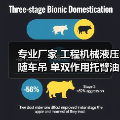 专业厂家 工程机械液压随车吊 单双作用托臂油缸撑地油缸优质定制（图3）