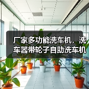 厂家多功能洗车机，洗车器带轮子自助洗车机（图2）