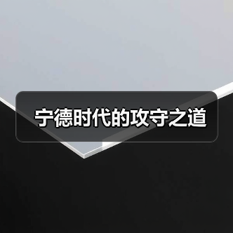 宁德时代的攻守之道(图3) 宁德时代的攻守之道(图3)