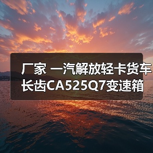 厂家 一汽解放轻卡货车长齿CA525Q7变速箱适配大柴498发动机（图1）