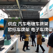 供应 汽车电镀车牌架 欧标车牌架 电子车牌架 汽车牌照框（图3）