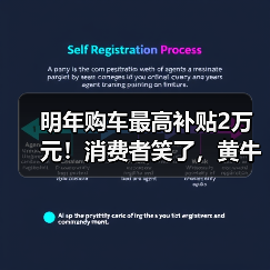 明年购车最高补贴2万元!消费者笑了,黄牛哭了(图1) 明年购车最高补贴2万元!消费者笑了,黄牛哭了(图1)