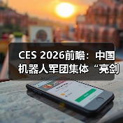 CES 2026前瞻:中国机器人军团集体“亮剑”(图2) CES 2026前瞻:中国机器人军团集体“亮剑”(图2)