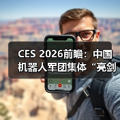 CES 2026前瞻:中国机器人军团集体“亮剑”(图3) CES 2026前瞻:中国机器人军团集体“亮剑”(图3)