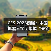 CES 2026前瞻:中国机器人军团集体“亮剑”(图1) CES 2026前瞻:中国机器人军团集体“亮剑”(图1)