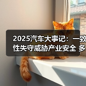 2025汽车大事记:一致性失守威胁产业安全 多部门构建立体监管体系(图2) 2025汽车大事记:一致性失守威胁产业安全 多部门构建立体监管体系(图2)