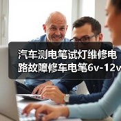 汽车测电笔试灯维修电路故障修车电笔6v-12v-24v车用汽保汽修工具（图3）