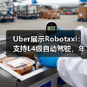 Uber展示Robotaxi:支持L4级自动驾驶,年内运营(图1) Uber展示Robotaxi:支持L4级自动驾驶,年内运营(图1)