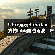 Uber展示Robotaxi:支持L4级自动驾驶,年内运营(图4) Uber展示Robotaxi:支持L4级自动驾驶,年内运营(图4)