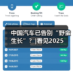 中国汽车已告别“野蛮生长”?|看见2025(图4) 中国汽车已告别“野蛮生长”?|看见2025(图4)