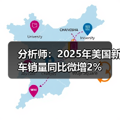 分析师:2025年美国新车销量同比微增2%(图2) 分析师:2025年美国新车销量同比微增2%(图2)
