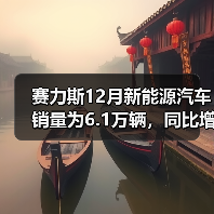 赛力斯12月新能源汽车销量为6.1万辆,同比增长63.40%(图2) 赛力斯12月新能源汽车销量为6.1万辆,同比增长63.40%(图2)