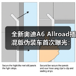 全新奥迪A6 Allroad插混版伪装车首次曝光:保留跨界造型(图1) 全新奥迪A6 Allroad插混版伪装车首次曝光:保留跨界造型(图1)