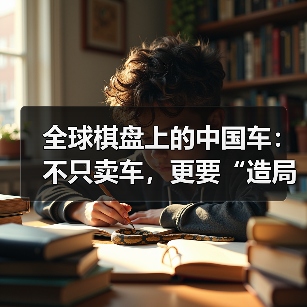 全球棋盘上的中国车:不只卖车,更要“造局”(图1) 全球棋盘上的中国车:不只卖车,更要“造局”(图1)