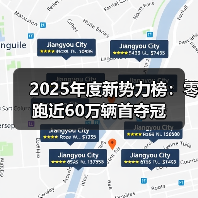 2025年度新势力榜：零跑近60万辆首夺冠（图3）