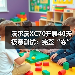 沃尔沃XC70开展40天极寒测试:完整“冻”入两米厚冰体(图4) 沃尔沃XC70开展40天极寒测试:完整“冻”入两米厚冰体(图4)