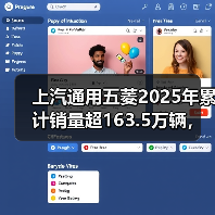 上汽通用五菱2025年累计销量超163.5万辆，新能源年销首超百万