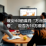 埃安i60的首月“万台答卷”，能否为10万级家用车提供破局样本？（图4）